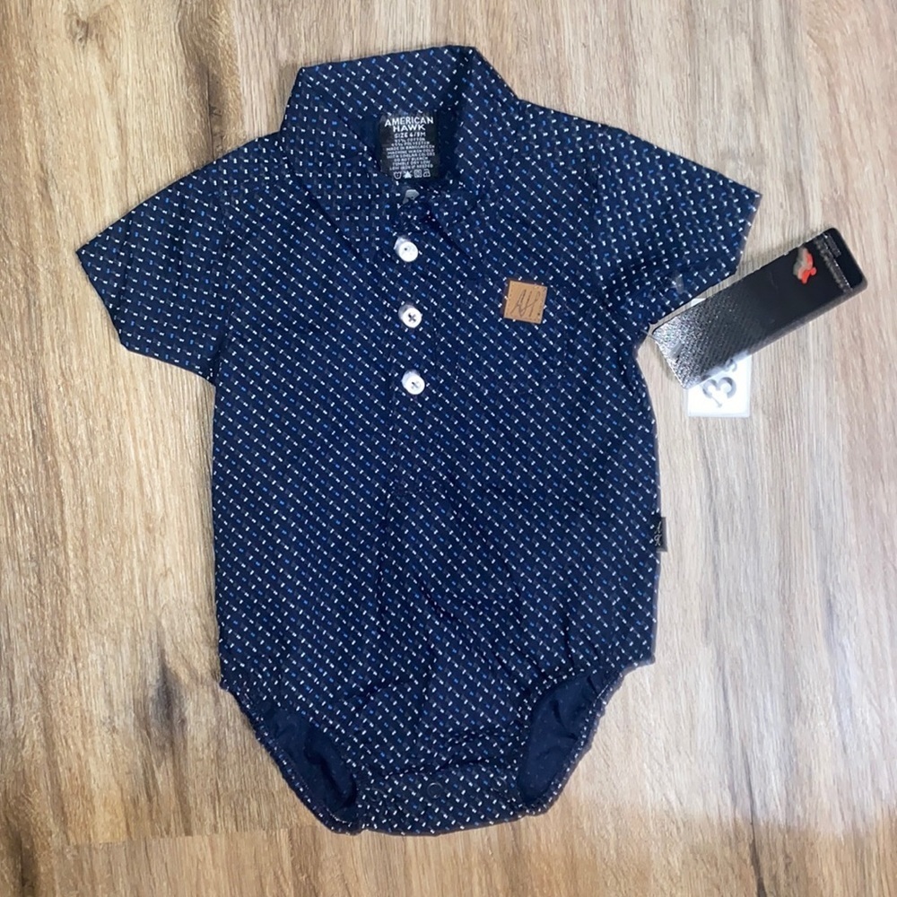 American Hawk Infant Onesie